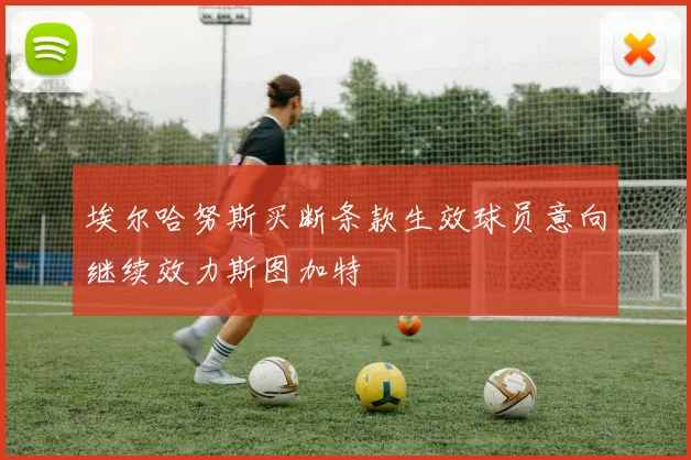 埃尔哈努斯买断条款生效球员意向继续效力斯图加特