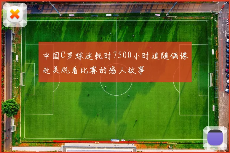 中国C罗球迷耗时7500小时追随偶像赴美观看比赛的感人故事